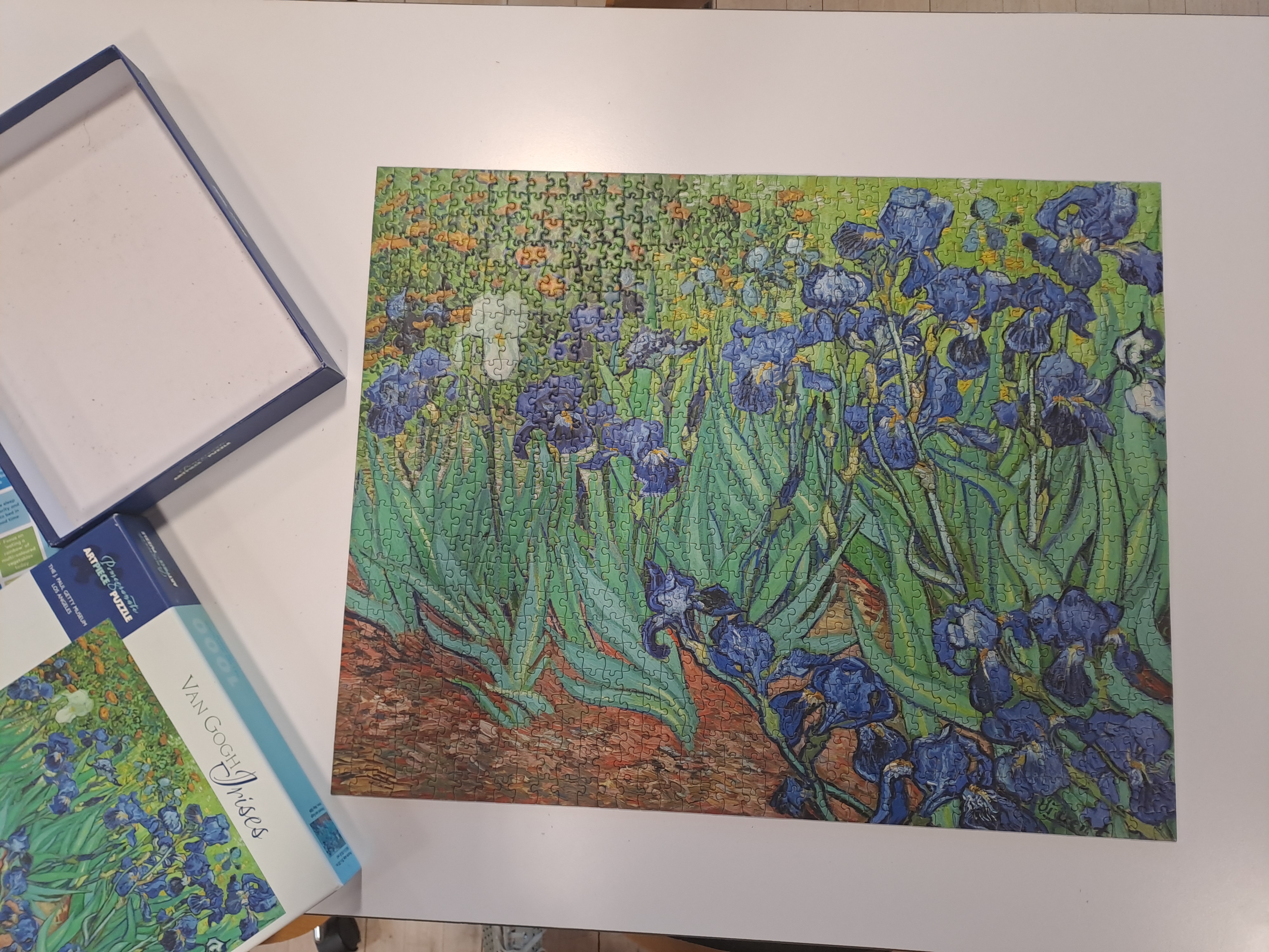 Jigsaw of Van Gogh's Irises